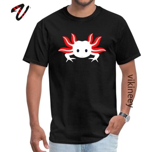 Axolotl T Shirt Dominant Short Sleeve Trippy Ghana O-Neck Mens Tops Shirts Trippy Tee-Shirt VALENTINE DAY
