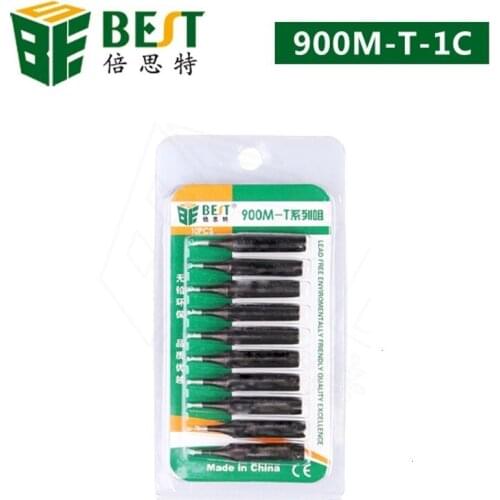 BST-900M-T-1C Free Shipping Soldering Solder Leader-Free Solder Iron Tip 936 Educational Equipment