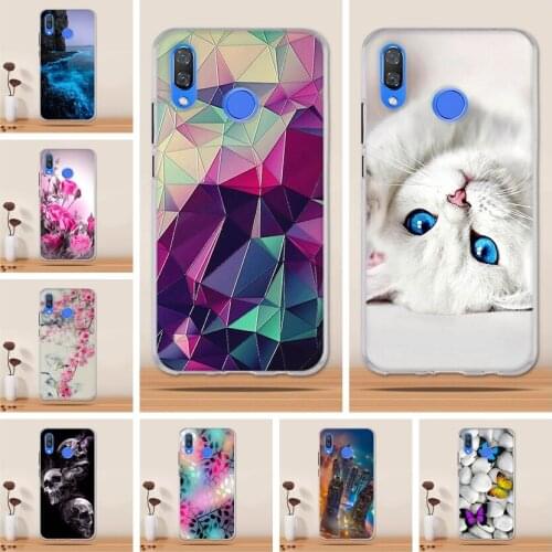 Case for Huawei Nova 3 Case Silicone Soft TPU Cover for Fundas Huawei Nova 3 Case Capa for Coque Huawei Nova 3 Phone Back Cover