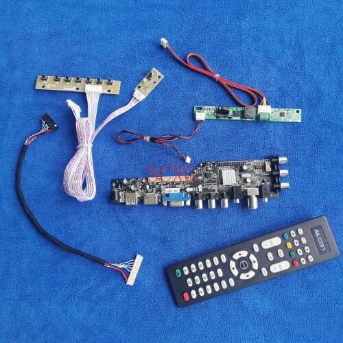 Digital Signal For LTM270HL01/LTM270HL02 LVDS 30 Pin Monitor controller board LCD/LED HDMI-compatible USB VGA AV 1920*1080 KIT