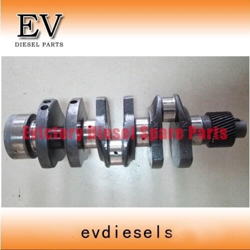 For Isuzu engine Mini Tractor 3LB1 crankshaft genuine forged steel type
