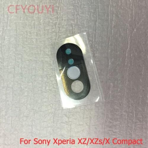 For Sony Xperia XZ XZs X Compact Rear Back Camera Glass Lens Replacement Part