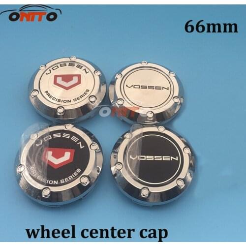 20X66mm Car Wheel Center Cap For Vossen Series Emblem Car Accessorie Wheel Hub Rim Cap Car Styling