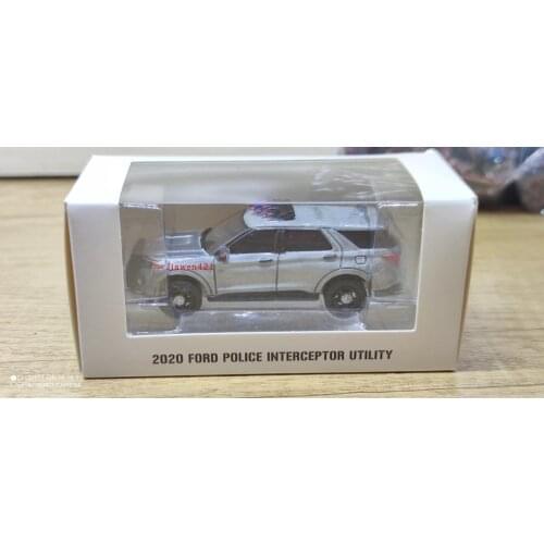 Green Light 1:64 2020 Ford Police Interceptor Utility boutique alloy car toys for children kids toys Model original box
