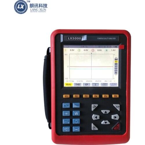 Voltage/Current Meter Three Phase Electric Parameter Tester Power Quality Analyzer for Power Grid