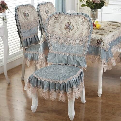 European Dining Chair Cushion Set Anti-slip Seat Cushion Chair Cushion Chair Cover Seat Cushion Four Seasons Universal Chair