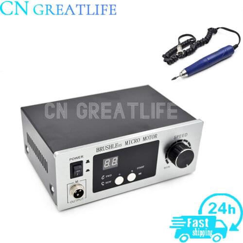 70,000 RPM Non-Carbon Brushless Aluminium Shell Polishing Unit lab Laboratory electric micromotor dental brushless micromotor