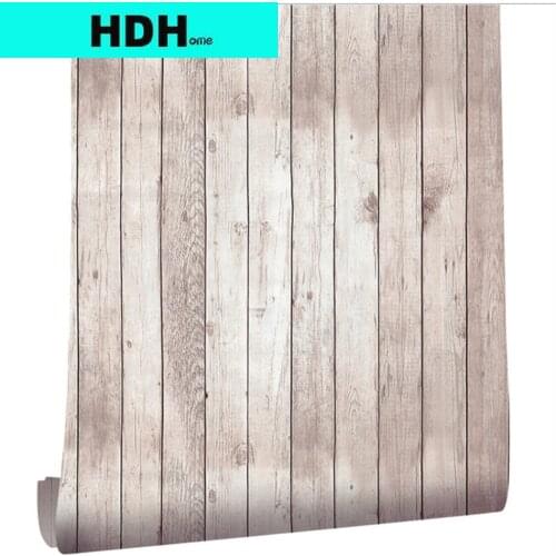 Wood Peel And Stick Wallpaper Distressed Wood Vinyl Self Adhesive Wallpaper Removable Wallpaper Wardrobe Renovation Stickers