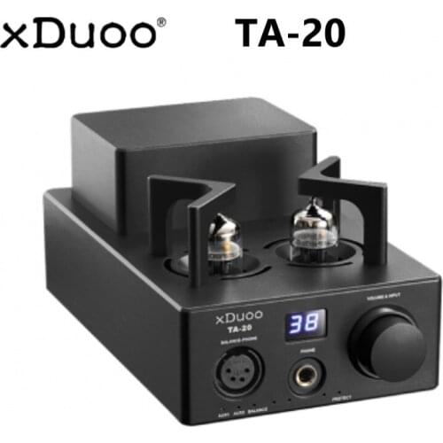 XDuoo TA-20 Stereo Balanced Headphone Amplifier Home Tube Headphone Amplifier Audio Profession Headset Amplifier Headphone Amp
