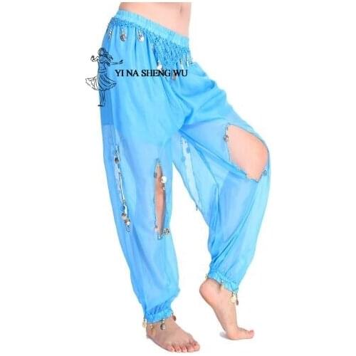Women Belly Dance Costume Plus Size Long Trousers Bloomers Bellydance Tribal Pants India Bollywood Oriental Egypt Dancewear New