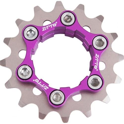 ZTTO MTB Single Speed Bike Cog Gear 16T-23T Freewheel Cassette Bicycle Sprocket Single Speed Bike Cog Gear Freewheel Cassette Bi