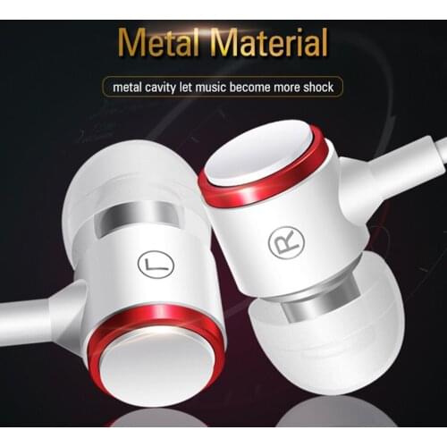 3.5mm In Ear Earphones Super Bass Stereo Headset Sports Running Earbuds with Microphone For Xiaomi for Samsung for iPhone