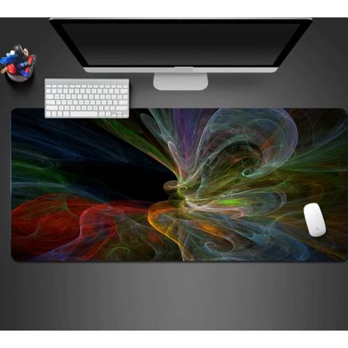 Abstract Simple Colorful Mouse Pad Stylish Cool Best-Selling Customizable Natural Rubber XL Edge Pad Family Special Large Mats