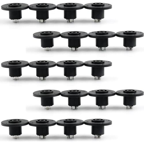 Areyourshop 20 Pcs New Speakon 4 Pin Female Jack Compatible Audio Cable Adapter DIY