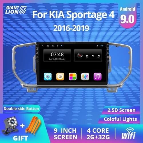 2Din Car Radio For KIA Sportage 4 QL KX5 2016-2019 Car Multimedia Video Player Navigation GPS Audioradio 2 Din Car Dvd Player