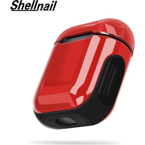 Shellnail Earphone Case For Apple AirPod Case Cover For Wireless Bluetooth Headphone Air Pod Pouch Protective AirPod Accessories