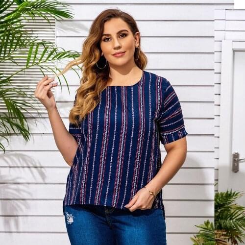 Блузки в полоску DOIB China At AliExpress