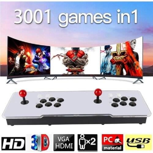 Video game consoles 3D arcade arcade games with retro Arcade Stick and button, connection with VGA and HDMI, 1280x720 Full HD