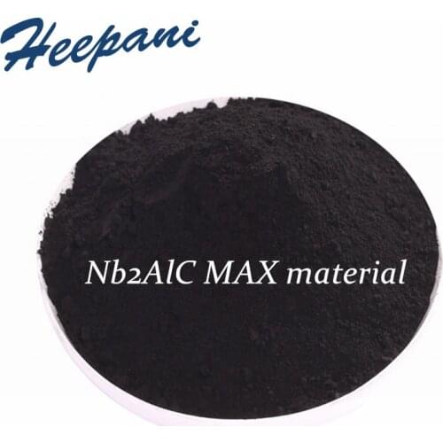 Free shipping Nb2AlC MAX material 200mesh -500mesh Max Phase Nb2AlC ceramic powder niobium aluminum carbide for Mxene Nb2C