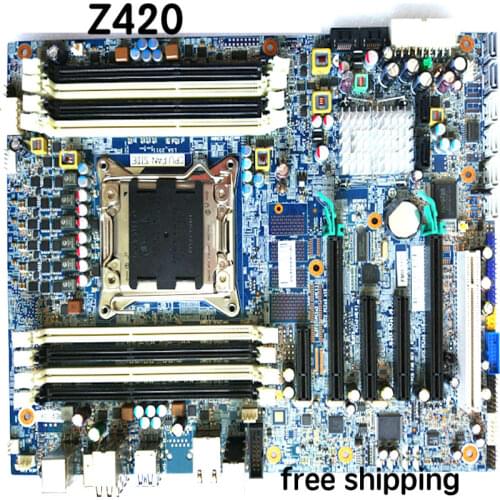 For HP Z420 Motherboard 619557-001 619557-501 618263-001 Mainboard 100%tested fully work