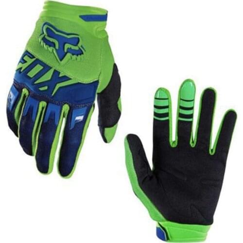 2021 New Outdoor Mountain Bike Cross-Country Long Finger Motorcycle Racing Gloves Full Finger Four Seasons Anti-Fall Cycling