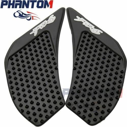 For Yamaha FZ6 FZ-6 2006 - 2010 07 08 09Motorcycle Fuel Tank Pad Anti Slip Protector Stickers Knee Grip Side Decals Accessories