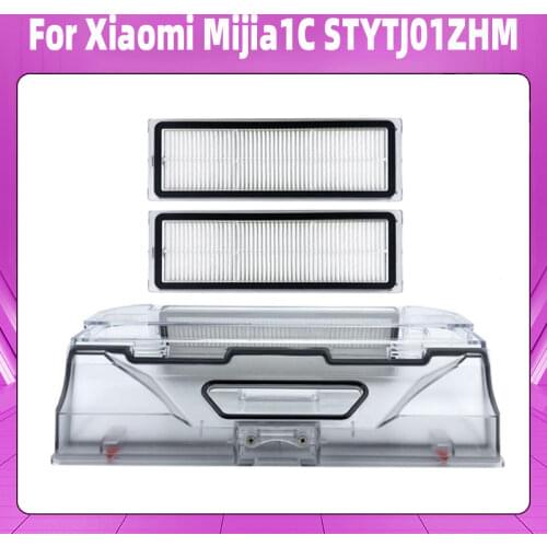 Dust box HEPA Filter Cleaning Tool for Xiaomi Mijia 1C STYTJ01ZHM Robot Vacuum cleaner parts Accessories