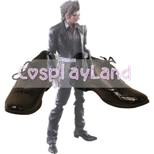 Final Fantasy XV Ignis Scientia Cosplay Boots Shoes Leather Men Shoes Costume Accessories Halloween Party Shoes
