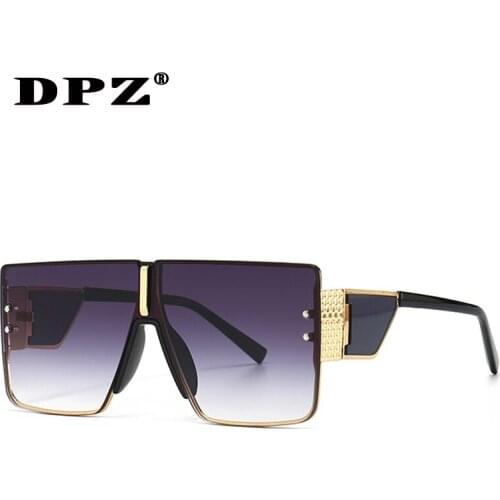 2021 new Gradient Sunglasses men Fashion women Vintage Brand Design uv400 Sun Glasses Oculos De Sol