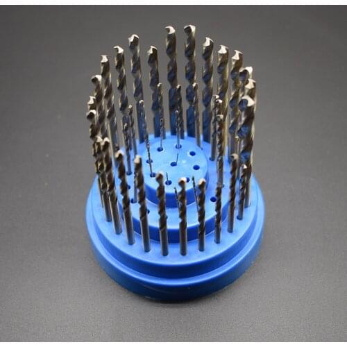 0.5-5.0mm Twist Drill Bit Woodworking Drilling Rotary Tools Goldsmith Tool 46pcs/set