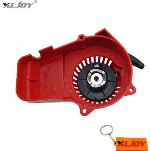 XLJOY Red Plastic Dirt ATV Pull Starter Recoil For 47cc 49cc 2 Stroke Engine Minimoto Pocket Bike Mini Moto Quad 4 Wheeler