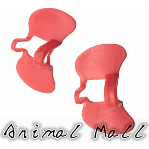 50 pcs Chicken tool Chicken Glasses Goggles Prevent cockfighting Eye protection Chicken necessary Size 5.5x3.1cm