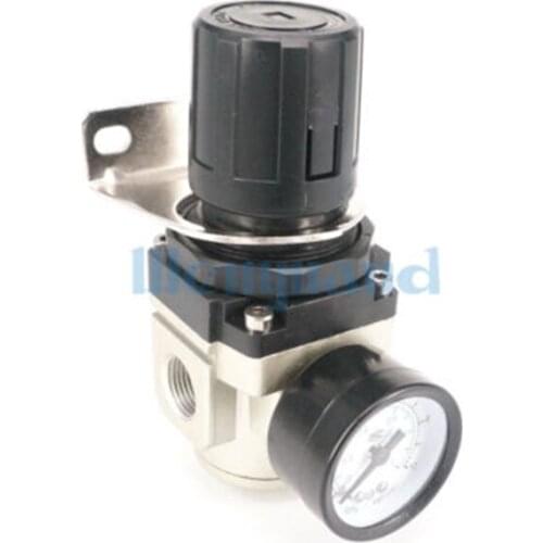 AR3000-03 Air Control Compressor Pressure Relief Regulating Regulator G3/8" With Gauge And Bracket Control Pneumatic Tools