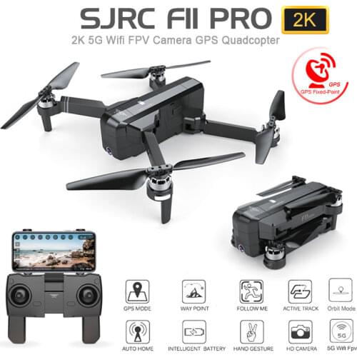 F11 PRO GPS Drone With Wifi FPV 1080P/2K HD Camera F11 Brushless Quadcopter 25 minutes Flight Time Foldable Dron Vs SG906