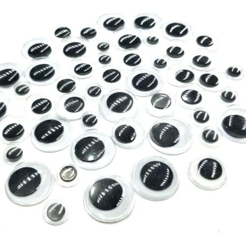 HL 6/8/12/15mm 100/200/300pcs Dolls Eye For Toys Googly Eyes Used Doll Accessories