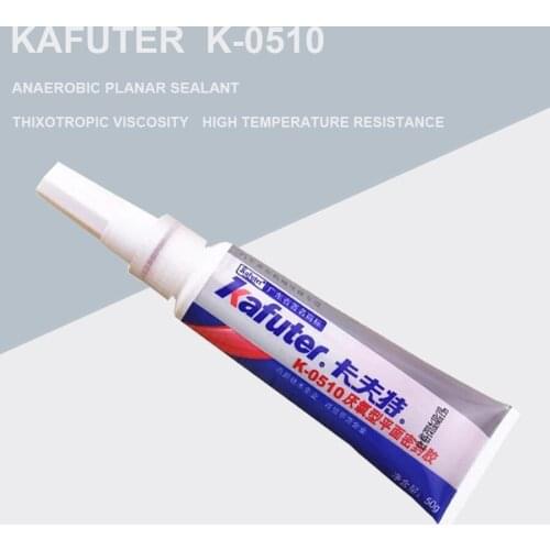 Kafuter 50ml K-0510 Plane sealant High-temperature Automotive Gear glue Engine Crankcase Flanges Sealants Anaerobic type