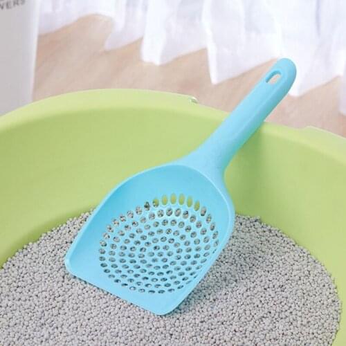 Plastic Pet Litter Scoop Cat Litter Shovel Pet Cleanning Tool for Cat Sand Cats Dogs Toilet Cleaning Supplies Cat Litter Scoop