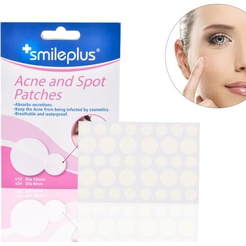 Face Acne Pimple Master Patch Anti Infection Spot Invisible Hydrocolloid Scar Care Treatment Sticker Dot Absorbing Cover 4 Packs