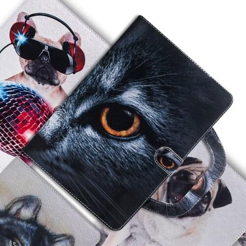 2021 New Stand Wallet Tablet Case Cover for Lenovo Tab 4 8 Plus Fashion Animals Patterns Tablet Cases for Lenovo Tab4 8 Plus