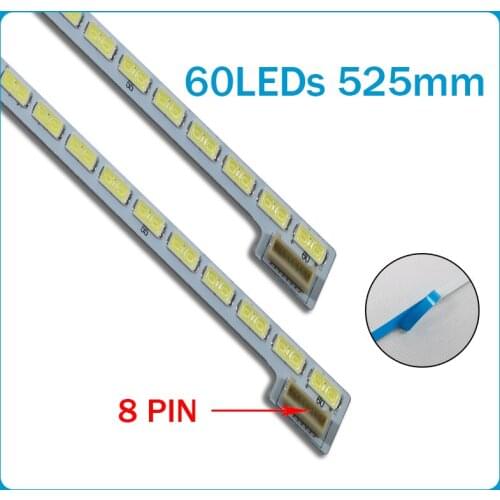 New 60LEDs 525mm LED backlight strip bar for TV LG Innotek 42Inch 7030PKG 60ea Rev0.2 type