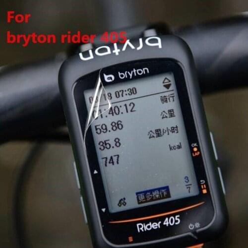 3pc Clear Screen Protector Cover Protective Film For Bryton Rider 410 405 450 R405 R410 R450 GPS Bike Ride Computer Navigator