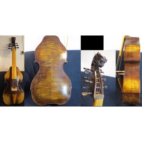 Carved scroll SONG Brand Cope old mould viola da gamba 25" 1/4 6*6 strings. great sound