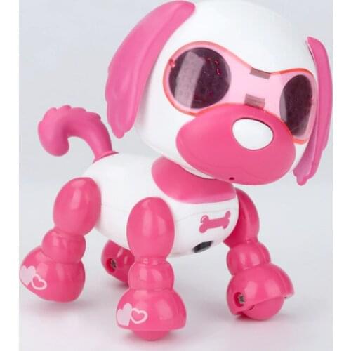 Robot Dog Electronic Dog Walk Shake Head Snore Recording LED Touching Sensitive Electronic Pet Toys For Children Birthday Gifts