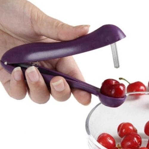 Creative Easy Cherry Stoner Pitter Remover Olive Core Corer Remove Pit Tool Seed Fruit Kitchen Gadget Accessories Stoner