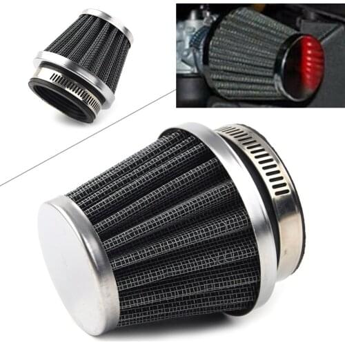 48mm Motorcycle Air Filter Cleaner for Honda for Kawasaki Yamaha Motorcycle Pit Bike ATV Scooter GY6 50 125