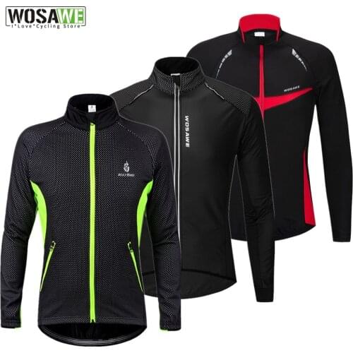 Winter Cycling Jacket Jaqueta Corta Vento Warm Bicycle Clothing Rain Windproof Waterproof Jersey Coat MTB Bike Jacket Men