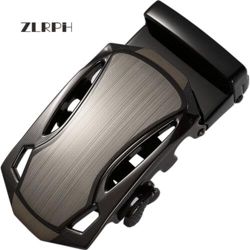 ZLRPH Men Metal Automatic Buckle DIY Leather Craft Jeans Accessories for 3.3cm-3.5cm Wide Belt