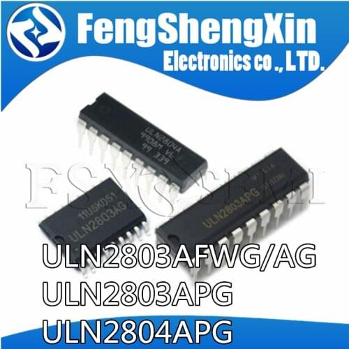 10PCS ULN2804A DIP-18 ULN2804 DIP18 ULN2804AN DIP ULN2804APG ULN2804AP Darlington Transistor Array IC