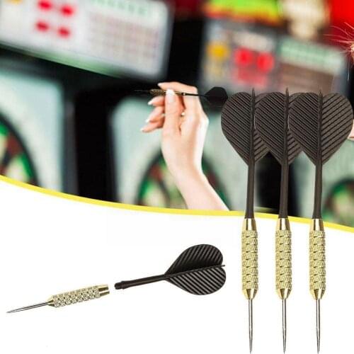 3pcs Professional Steel Tip Darts For Home Bar 140mm Soft with Darts Set Aluminium Shafts Accessories Tip N6B0