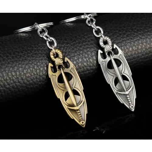 MQCHUN The Elder Scrolls 5 Skyrim Pendant Keychain Jewelry Dawnguard HearthFire Dragonborn Amulet Christmas Gift-50